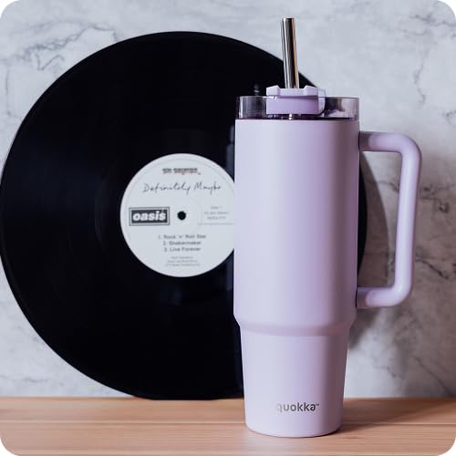 Quokka Stream Purple 950 ml mug isotherme acier