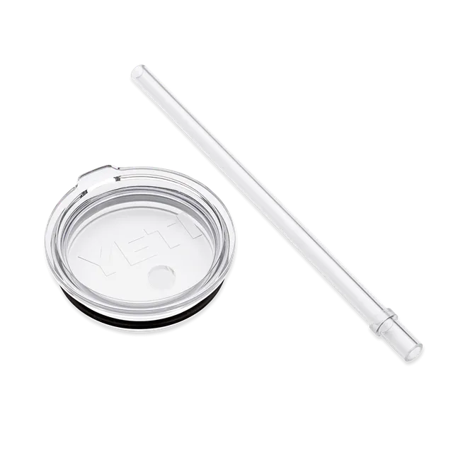 YETI Rambler Couvercle paille Medium Transparent pour gobelet