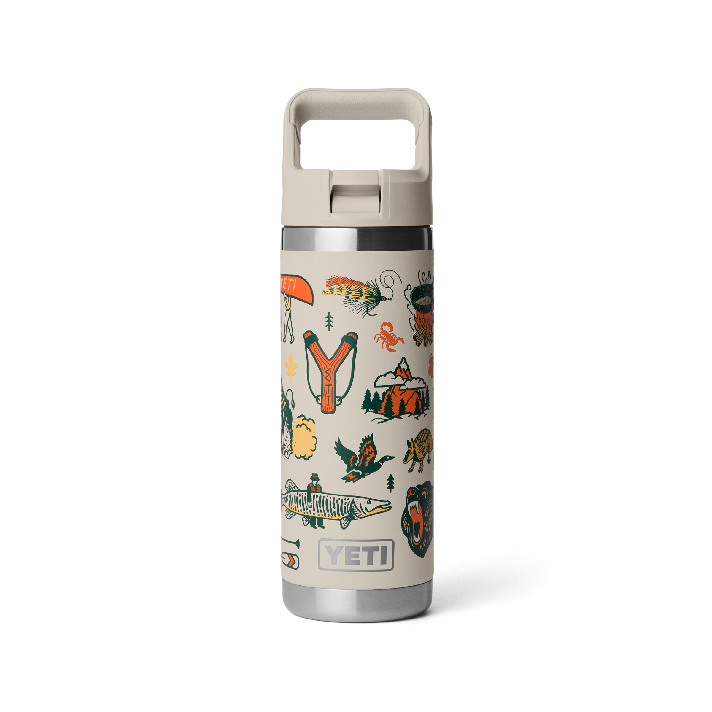 YETI Rambler 18 oz (532 ml) gourde isotherme Cape Summer Camp