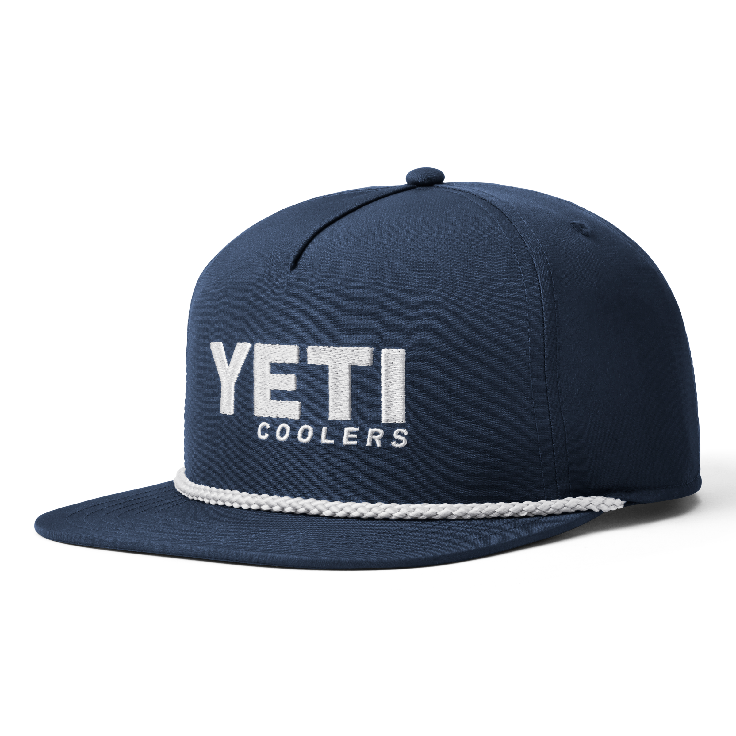 YETI Coolers Flat Brim Rope casquette navy
