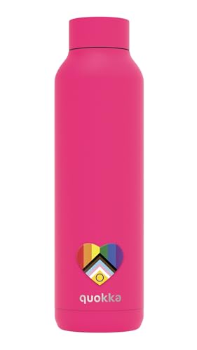 Quokka Solid Raspberry Pink bouteille isotherme 630 ml