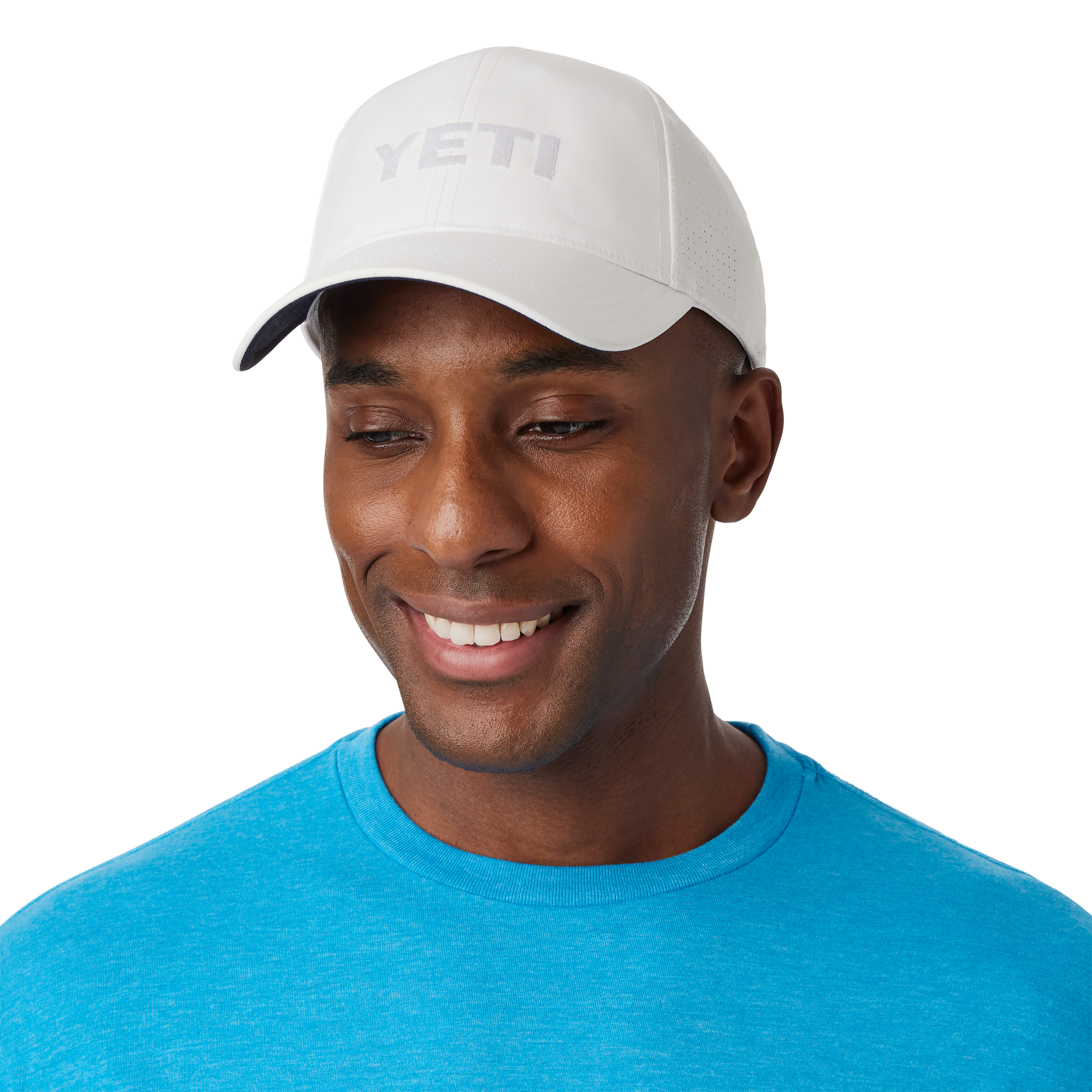 YETI Logo Structured Performance casquette blanche