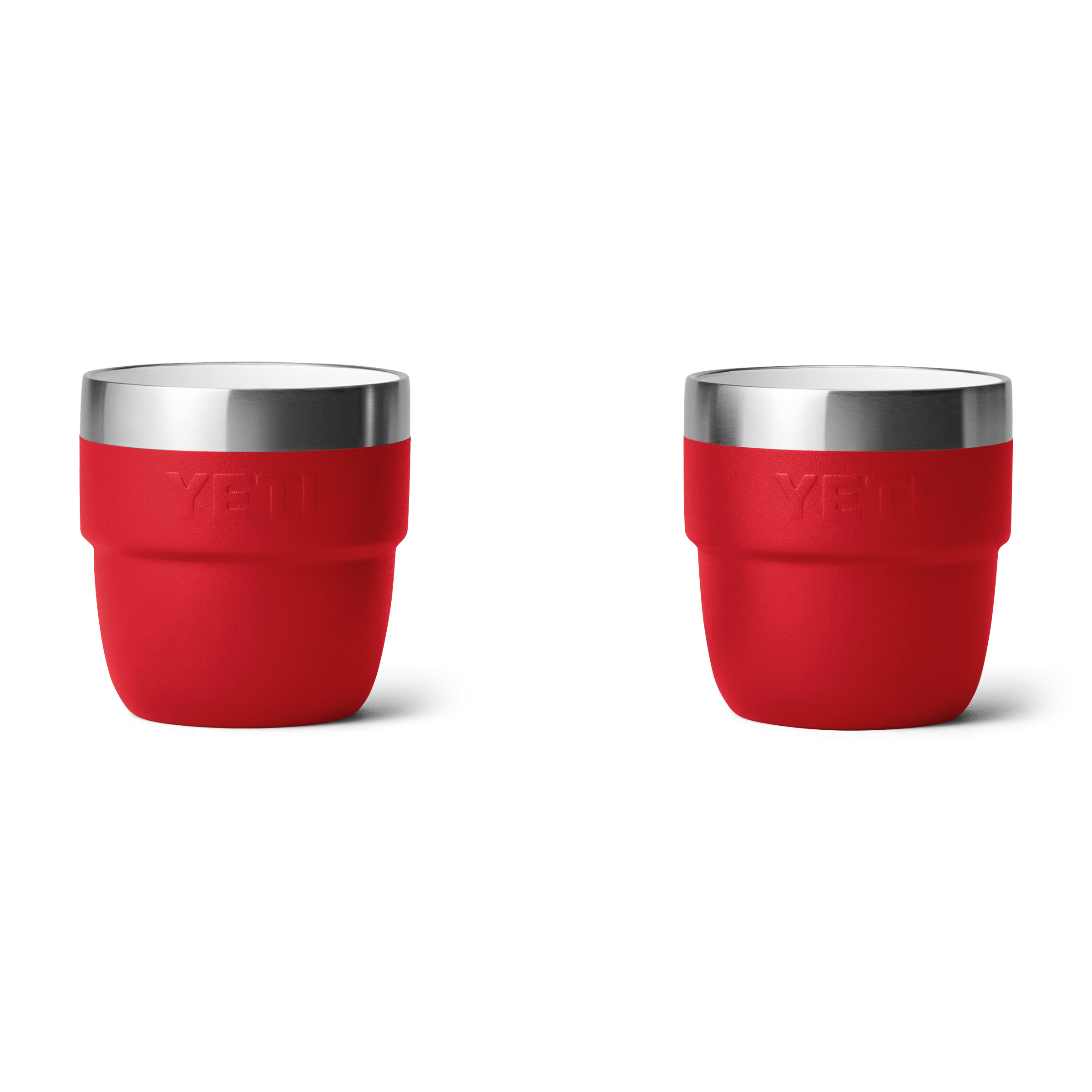 YETI Rambler 4 oz tasses espresso rouge lot de 2
