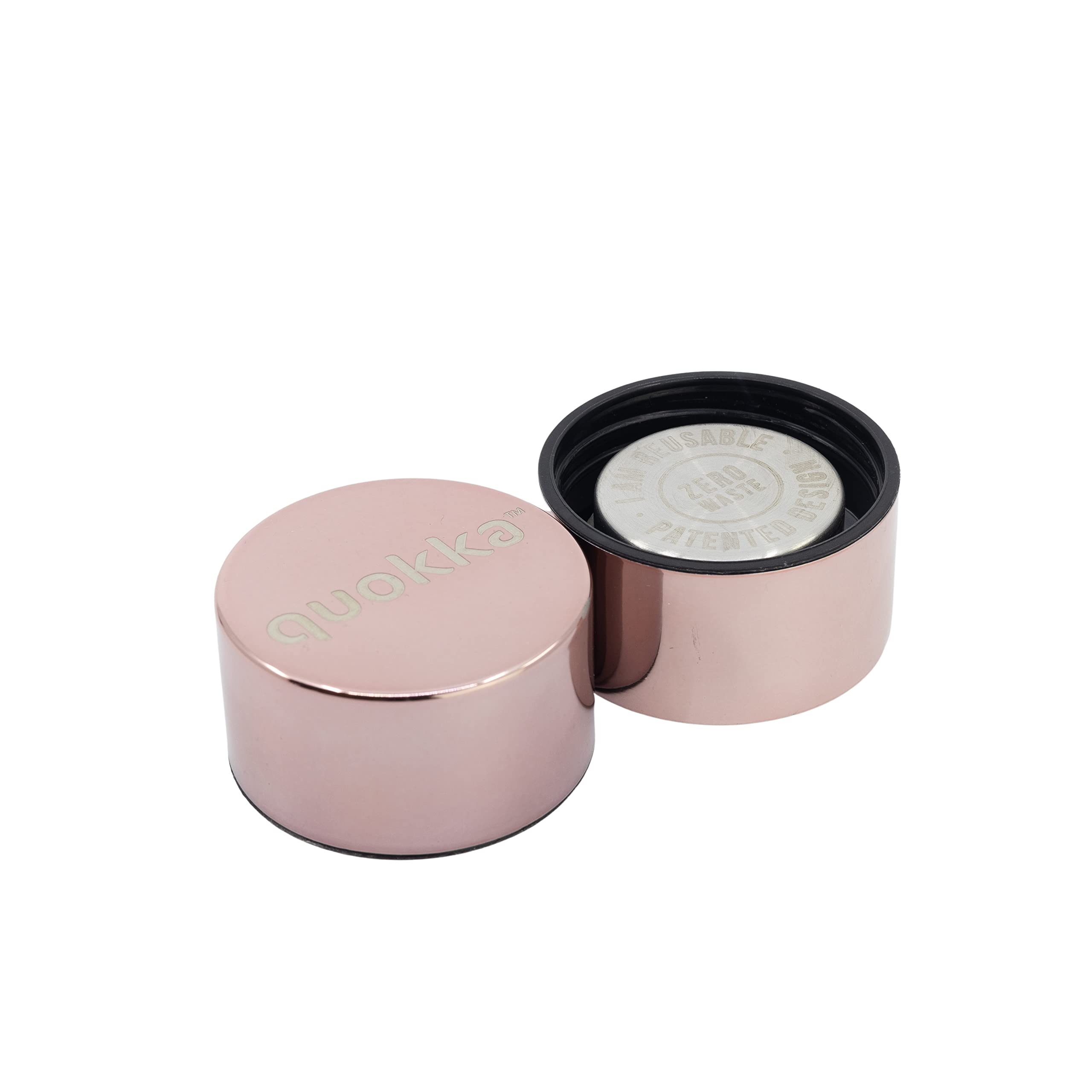 Quokka Solid Or Rose 630 ml bouteille isotherme inox 18h froid