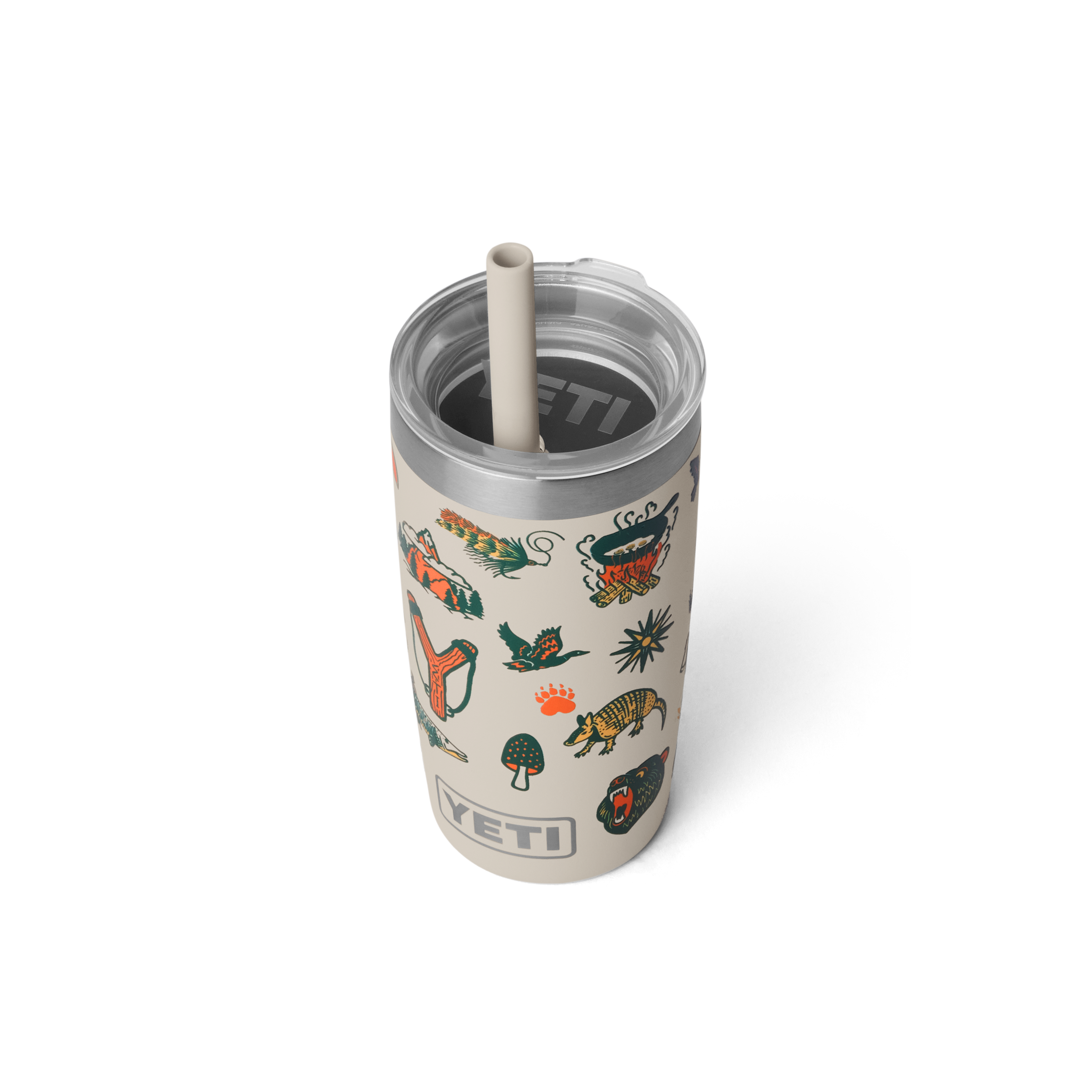 YETI Rambler Jr gourde paille enfant 295 ml Cape Camp