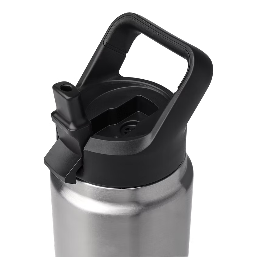 YETI Rambler Bottle Straw Cap bouchon paille Noir