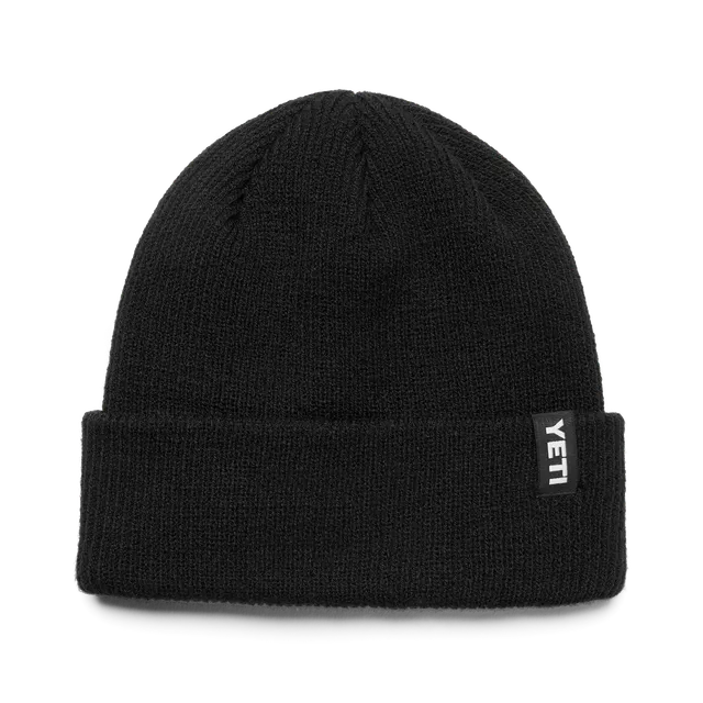 YETI Logo Badge bonnet noir acrylique taille unique
