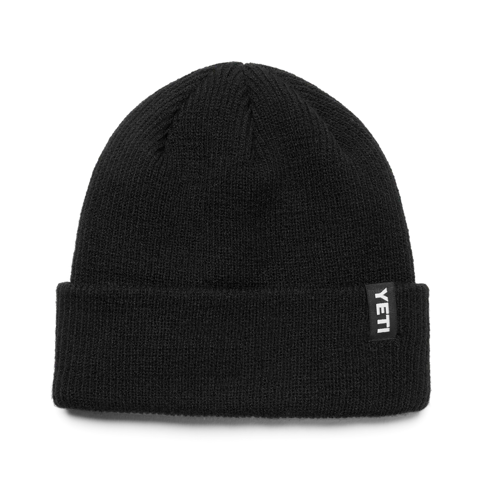 YETI Logo Badge bonnet noir acrylique taille unique