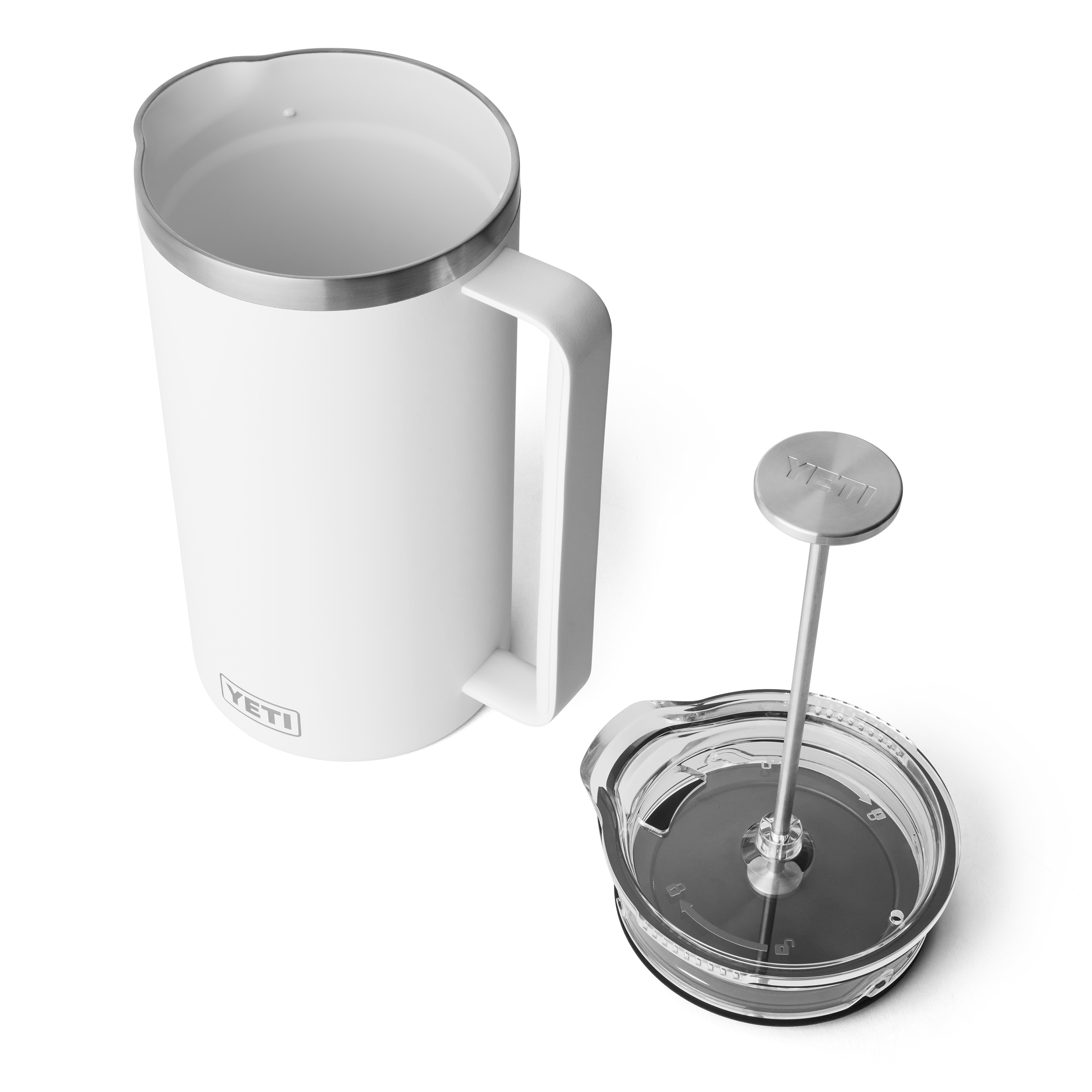 YETI Rambler 64 oz cafetière piston Blanc 1,9 l