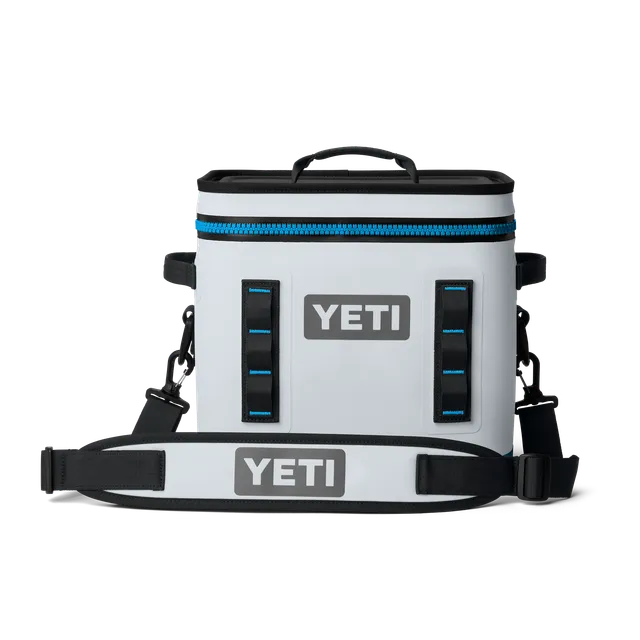 YETI Hopper Flip 12 sac isotherme Fog Grey Blue 24 canettes