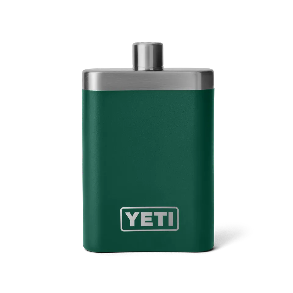 YETI Flask flasque inox 207 ml Black Forest Green entonnoir