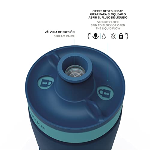 Quokka Sweat gourde sport 680 ml Azurite sans BPA