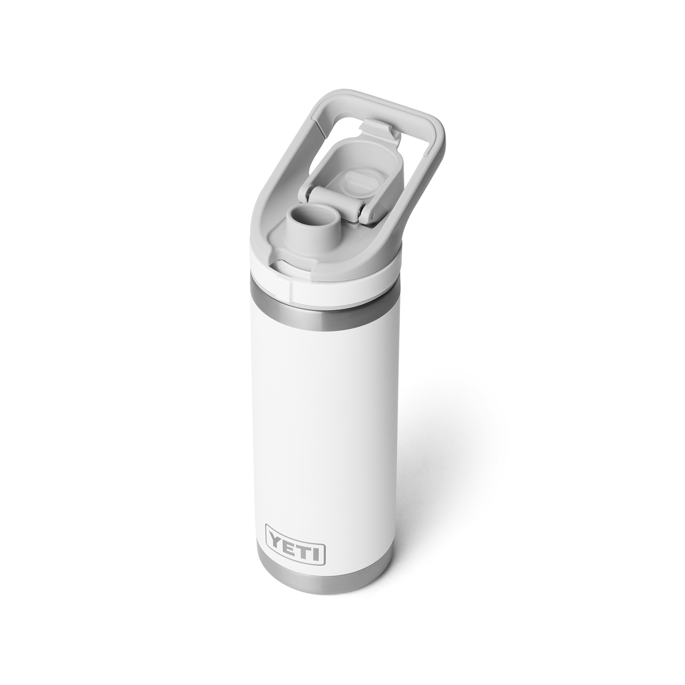 YETI Rambler 18 oz bouteille isotherme 532 ml blanche