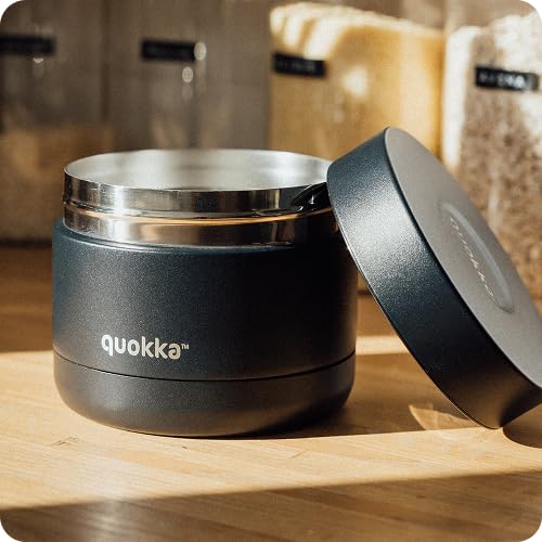 Quokka Whim récipient isotherme inox Black 600 ml