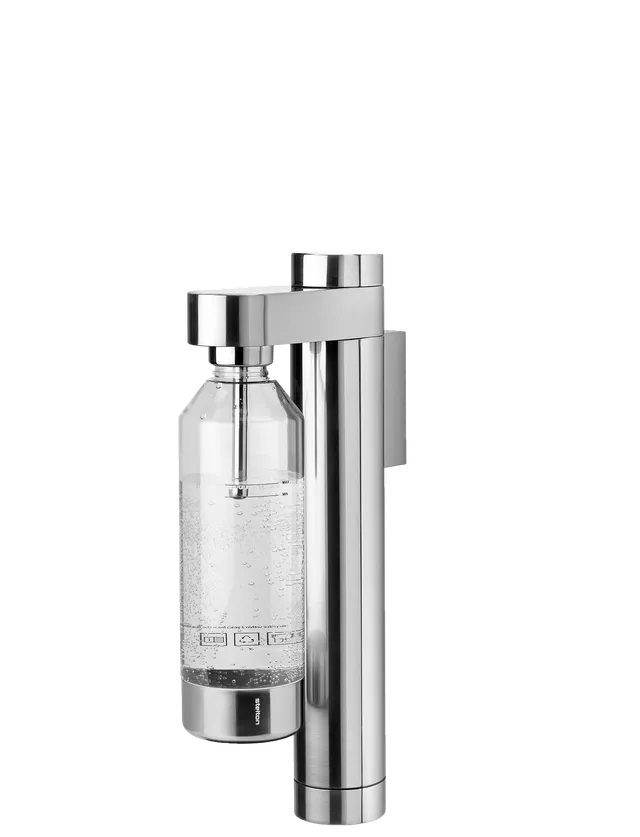 Stelton Brus machine eau gazeuse murale inox