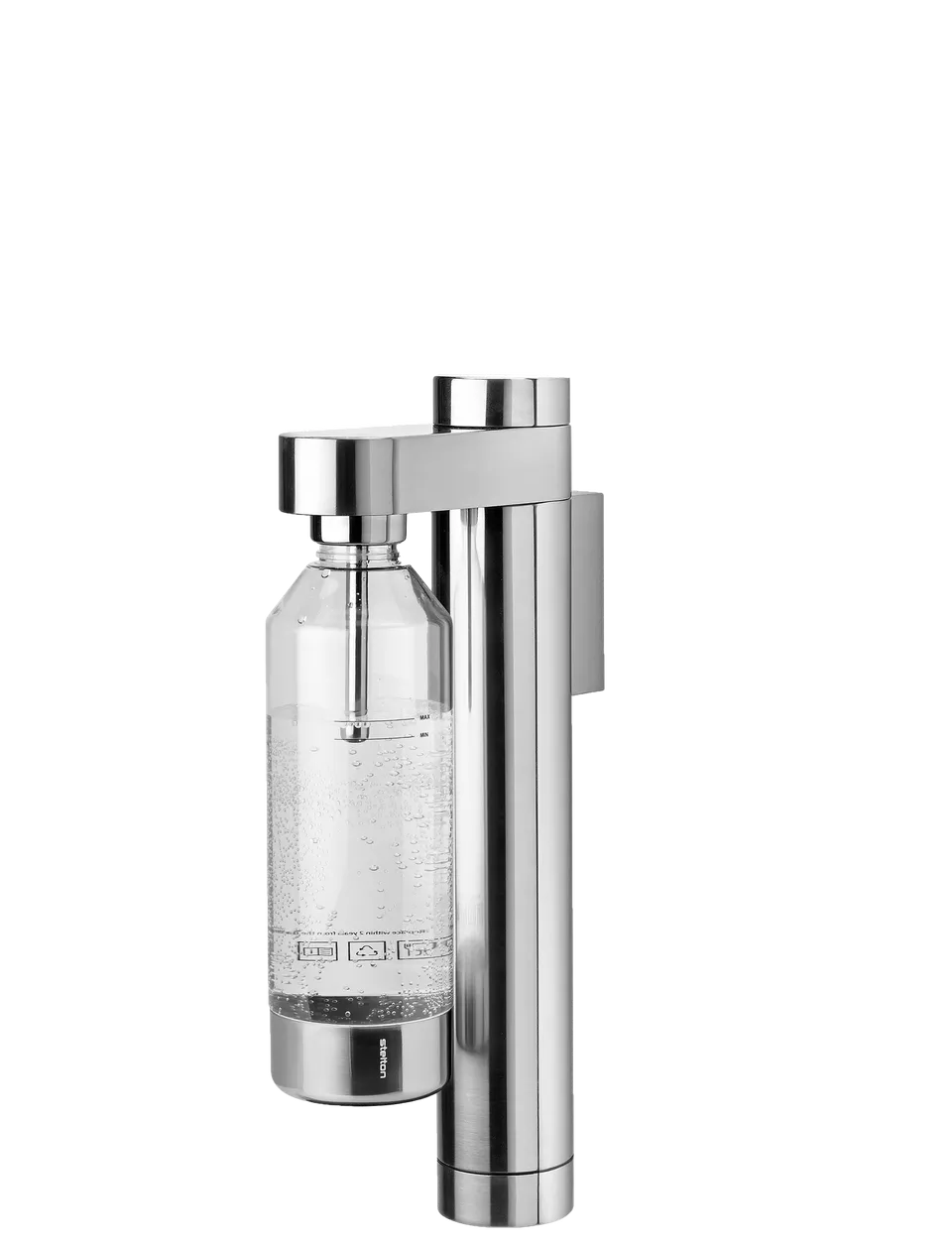 Stelton Brus machine eau gazeuse murale inox