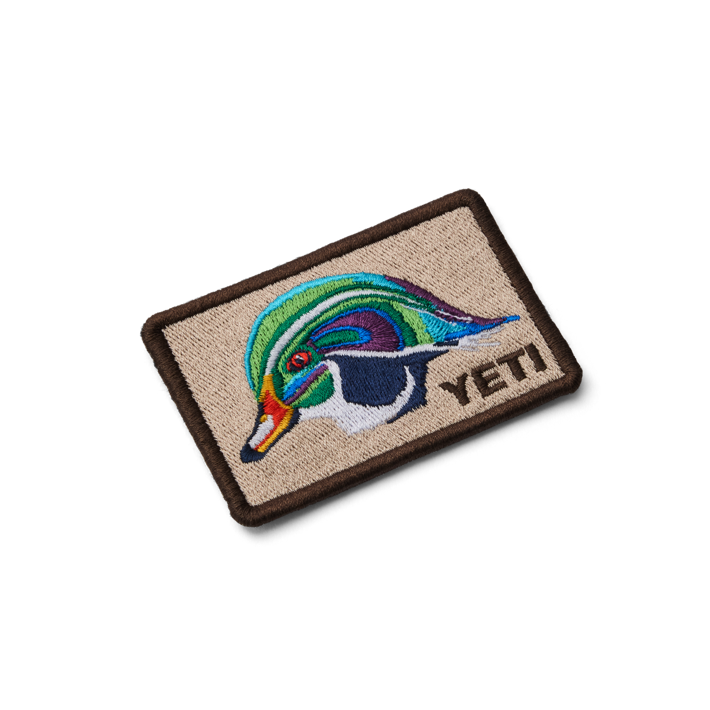 YETI Wood Duck Patch écusson Tan 5 x 7 cm scratch