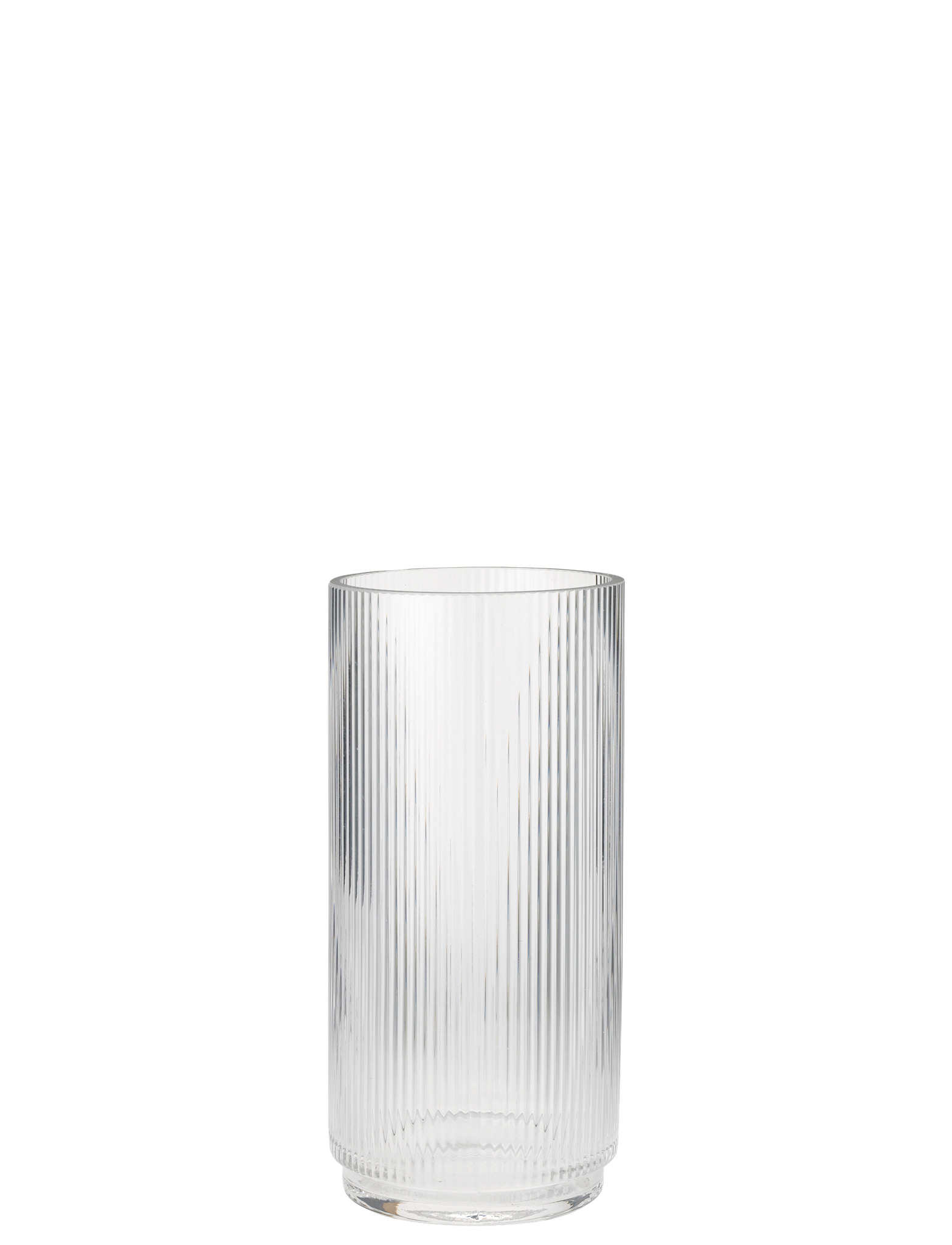 Stelton Pilastro vase en verre 21 cm transparent