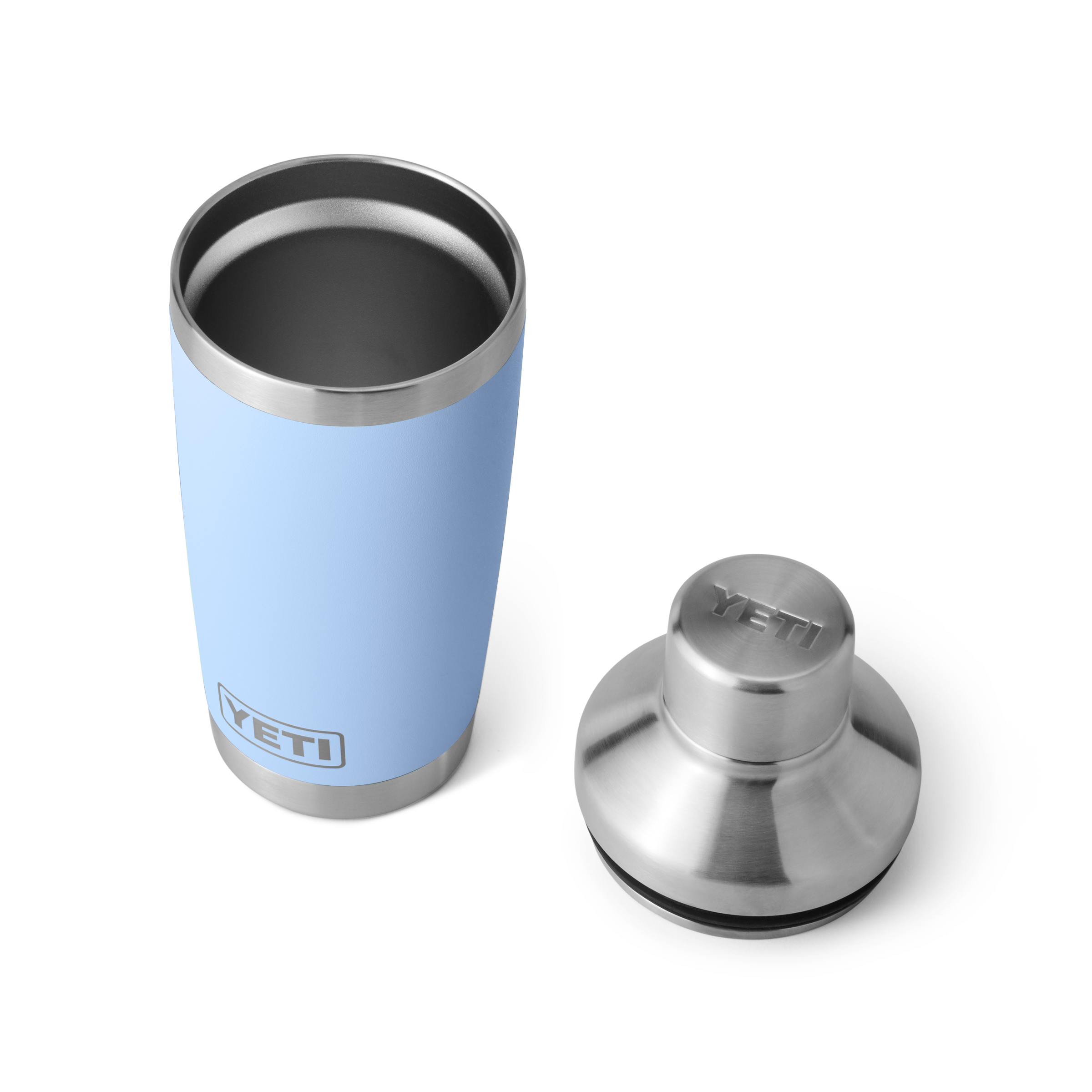 YETI Rambler 20 oz 591 ml shaker cocktail Big Sky Blue isotherme
