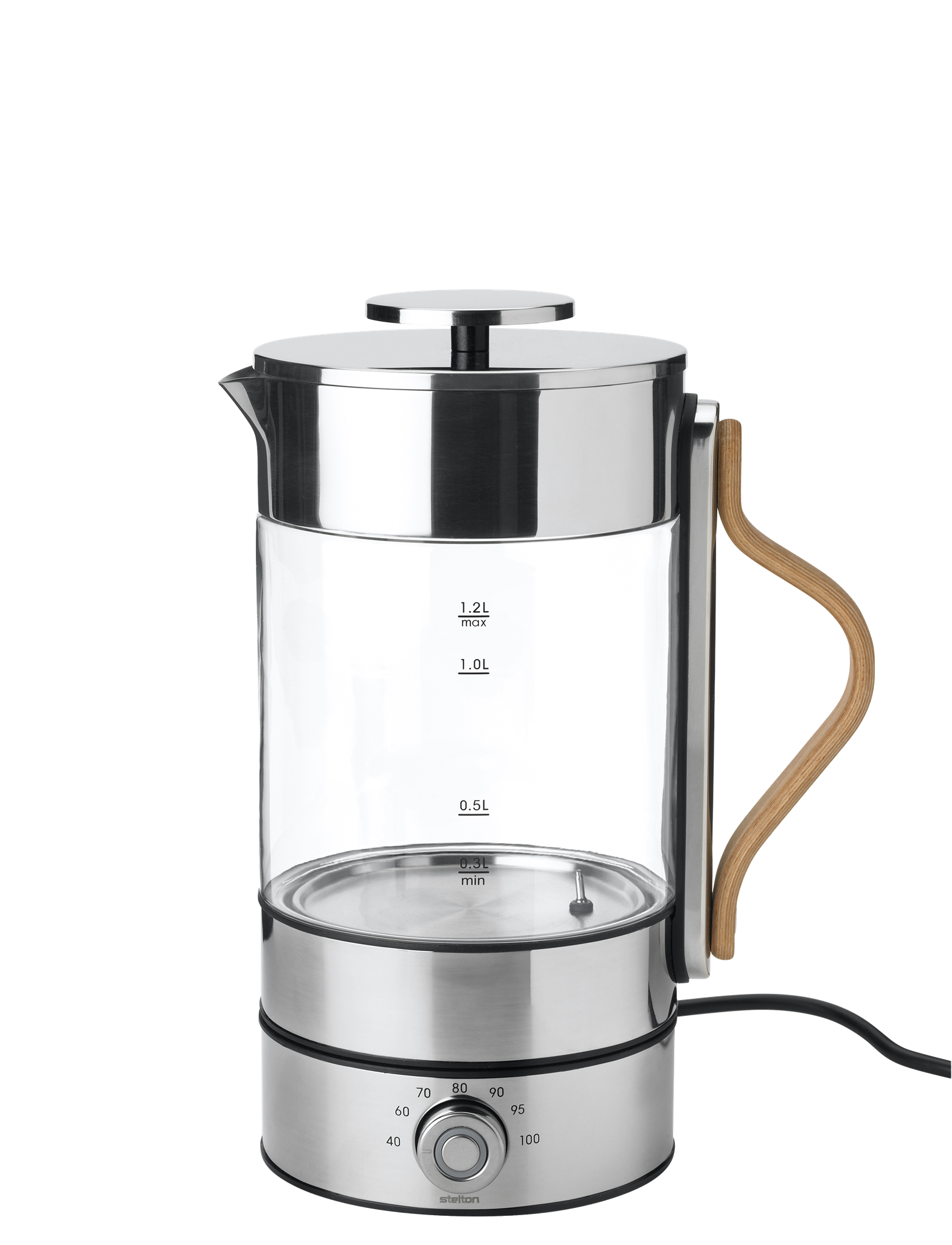 Stelton Emma bouilloire électrique 1,2 L température réglable