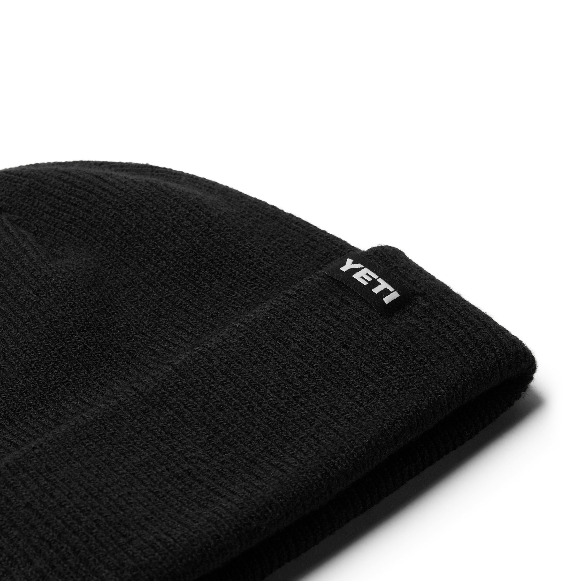 YETI Logo Badge bonnet noir acrylique taille unique