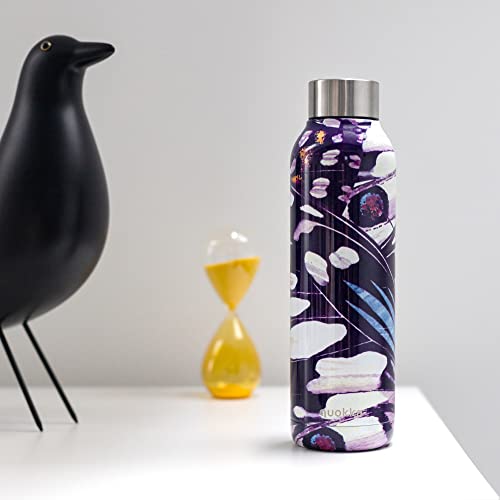 Quokka Solid bouteille inox 630 ml Violet Wings isotherme