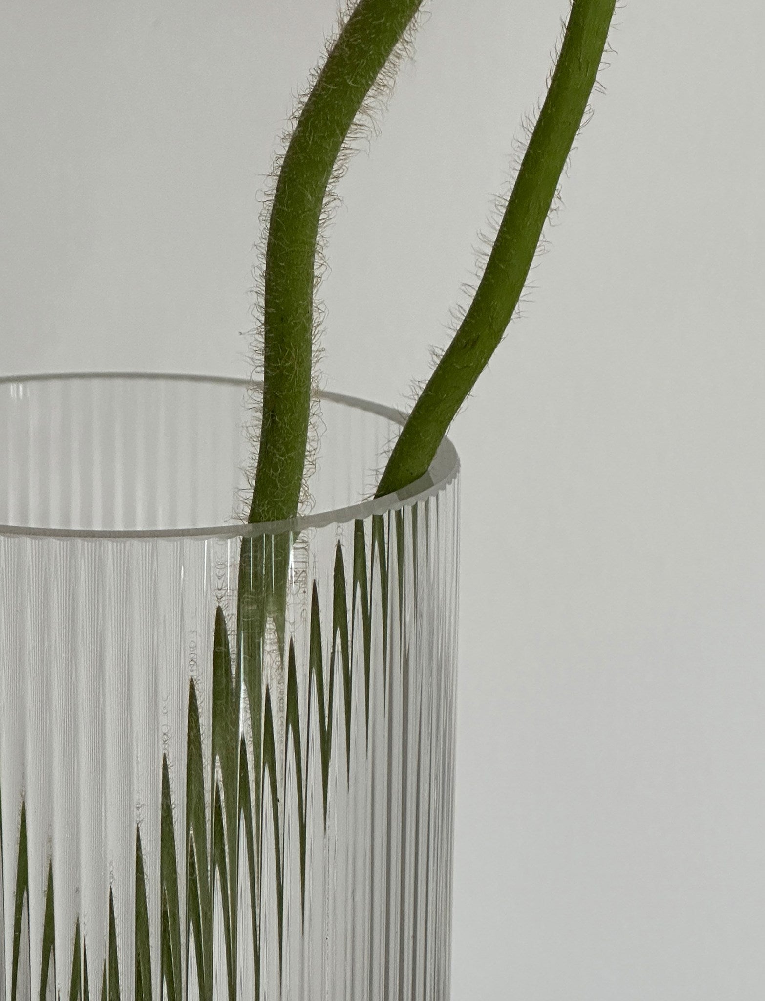 Stelton Pilastro vase en verre 21 cm transparent
