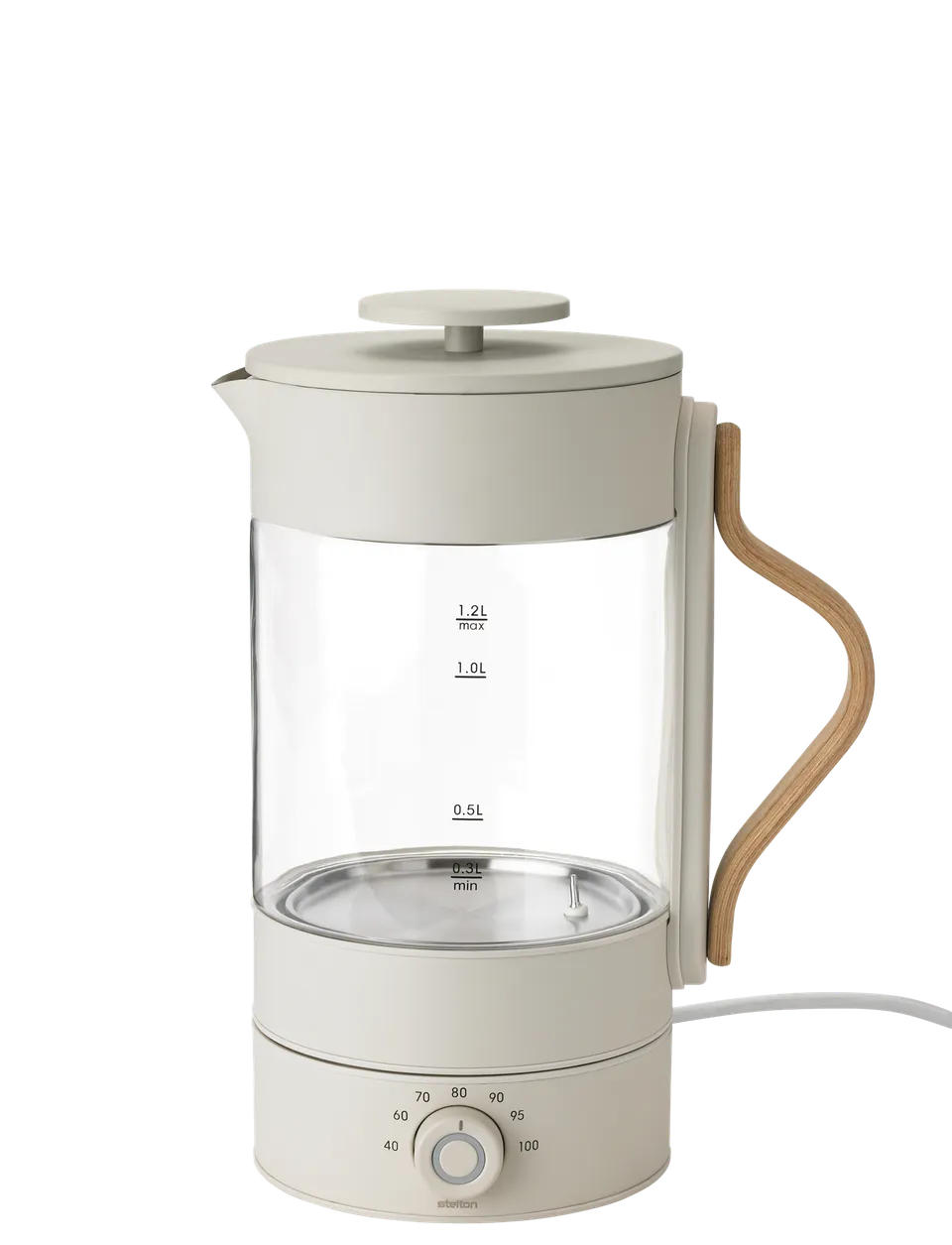 Stelton Emma bouilloire électrique 1,2 L verre