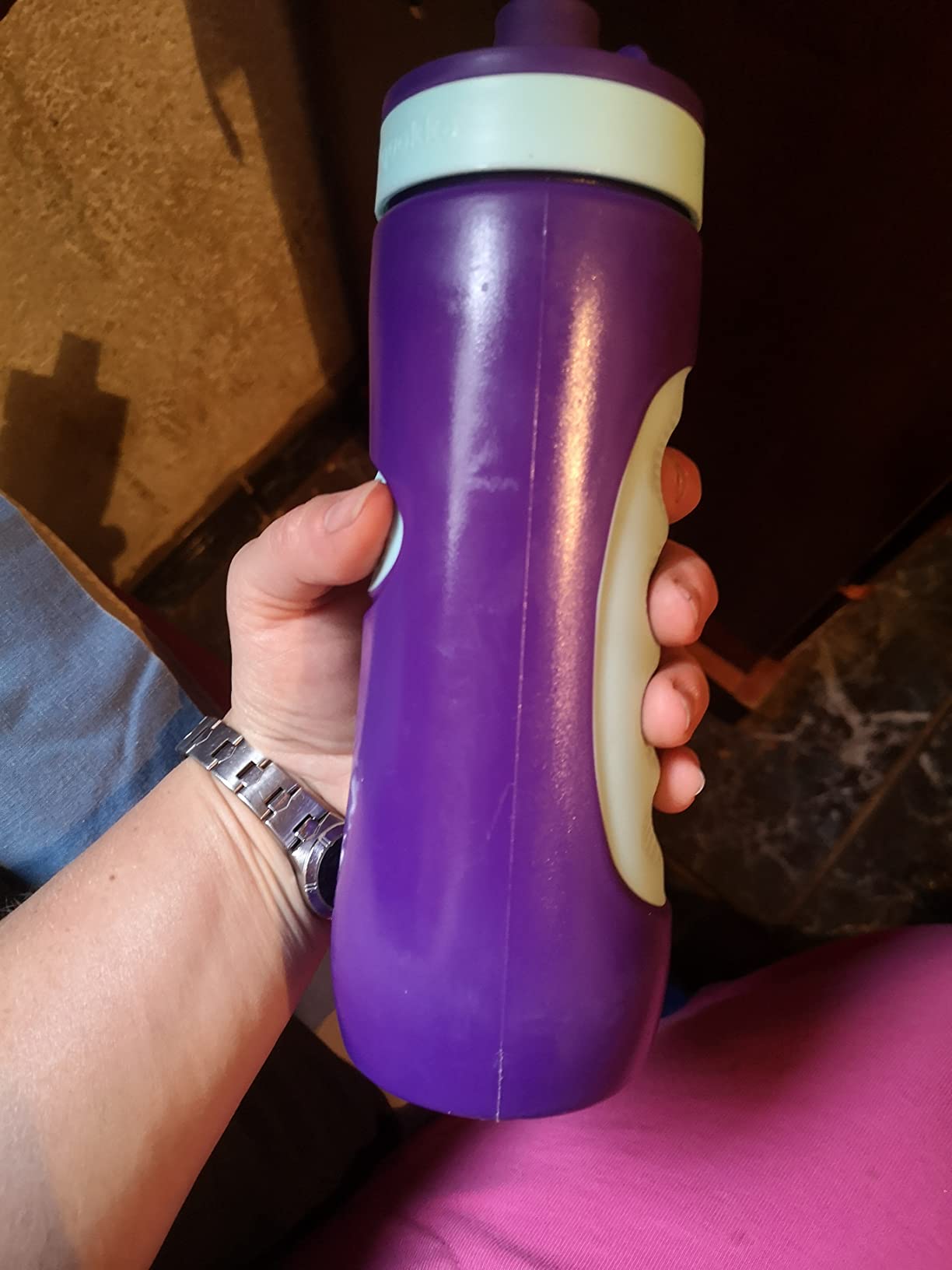 Quokka Sweat Aqua Violet gourde sport 680 ml