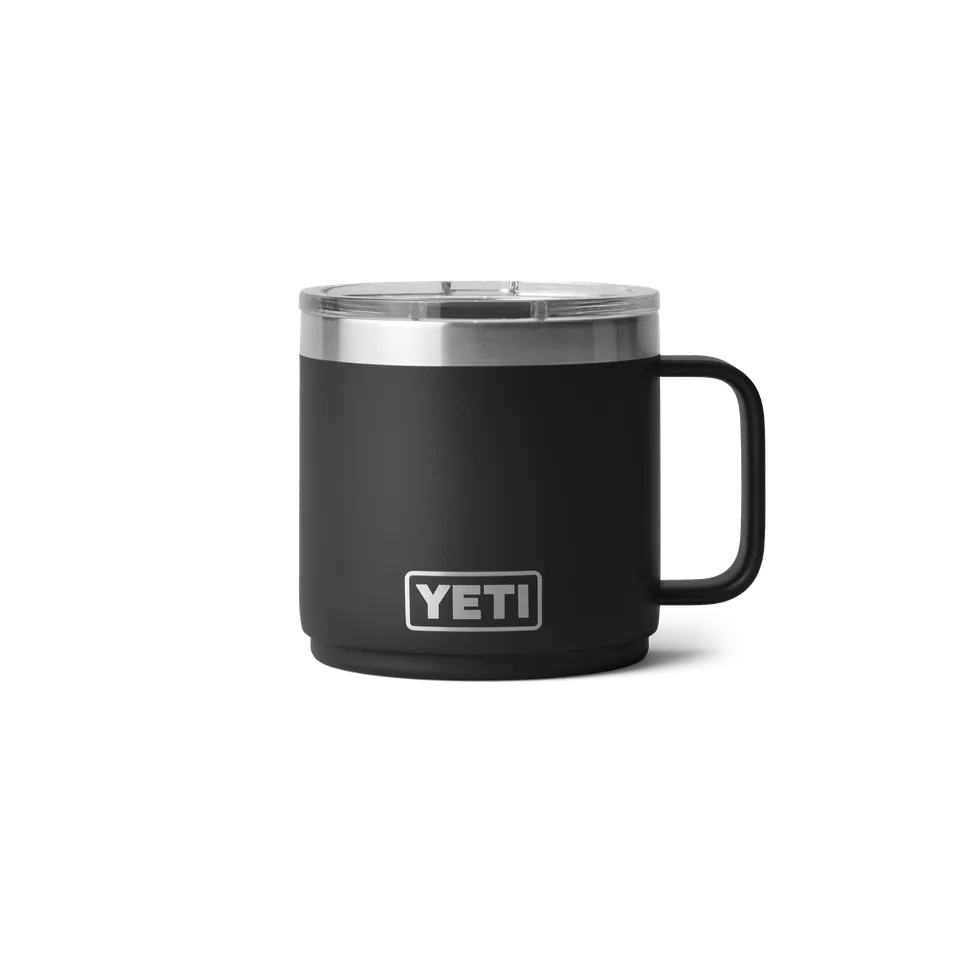 YETI Rambler 14 oz 414 ml mug isotherme empilable Black