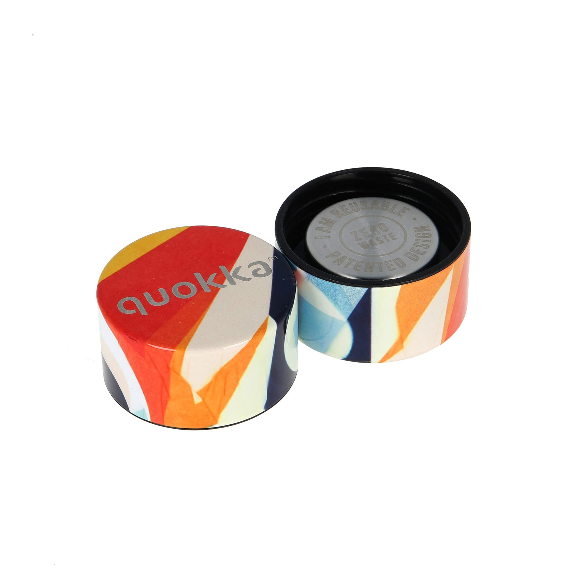 Quokka Solid bouteille isotherme Abstract Noir 630 ml