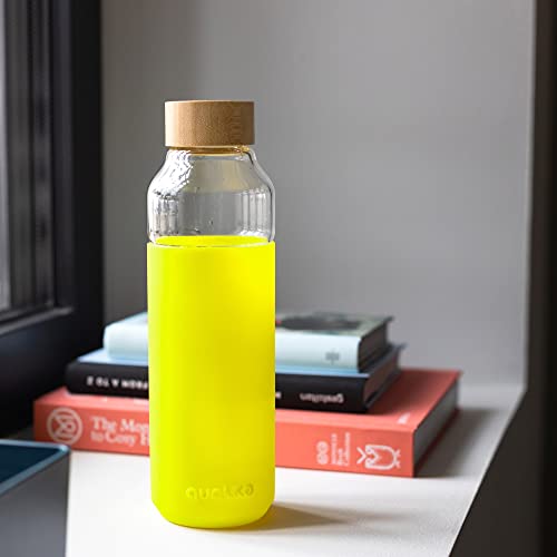 Quokka Flow bouteille verre 660 ml verte