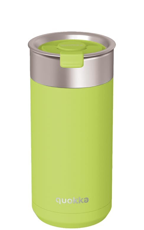 Quokka Boost tasse isotherme vert pomme 400 ml infuseur
