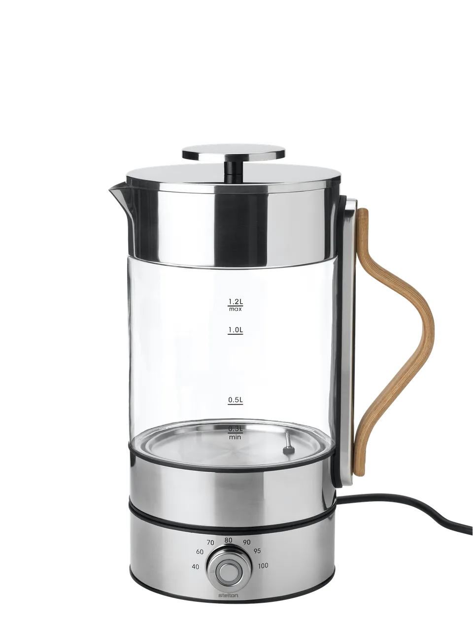 Stelton Emma bouilloire électrique 1,2 L température réglable