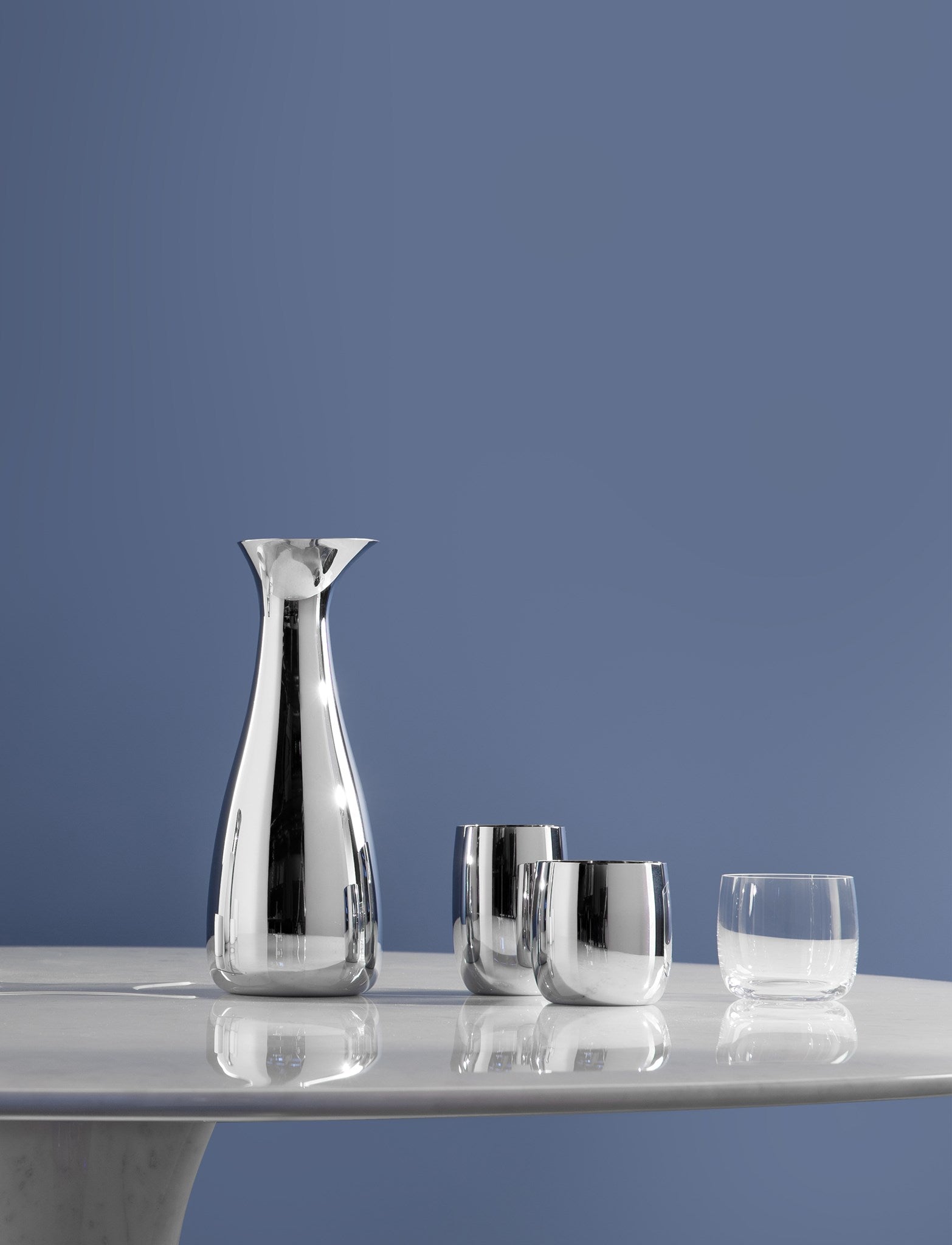 STELTON Norman Foster verre à eau 20 cl lot 2