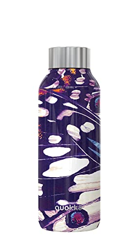 Quokka Solid Bouteille Inox 510 ml Ailes Violet isotherme