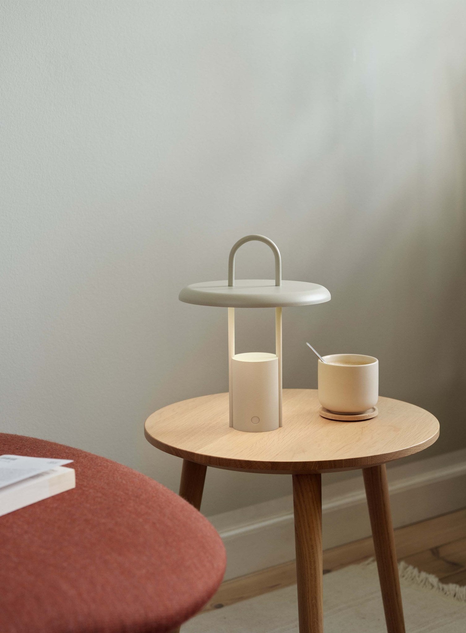 Stelton Theo tasse à thé 20 cl grès sous-verre