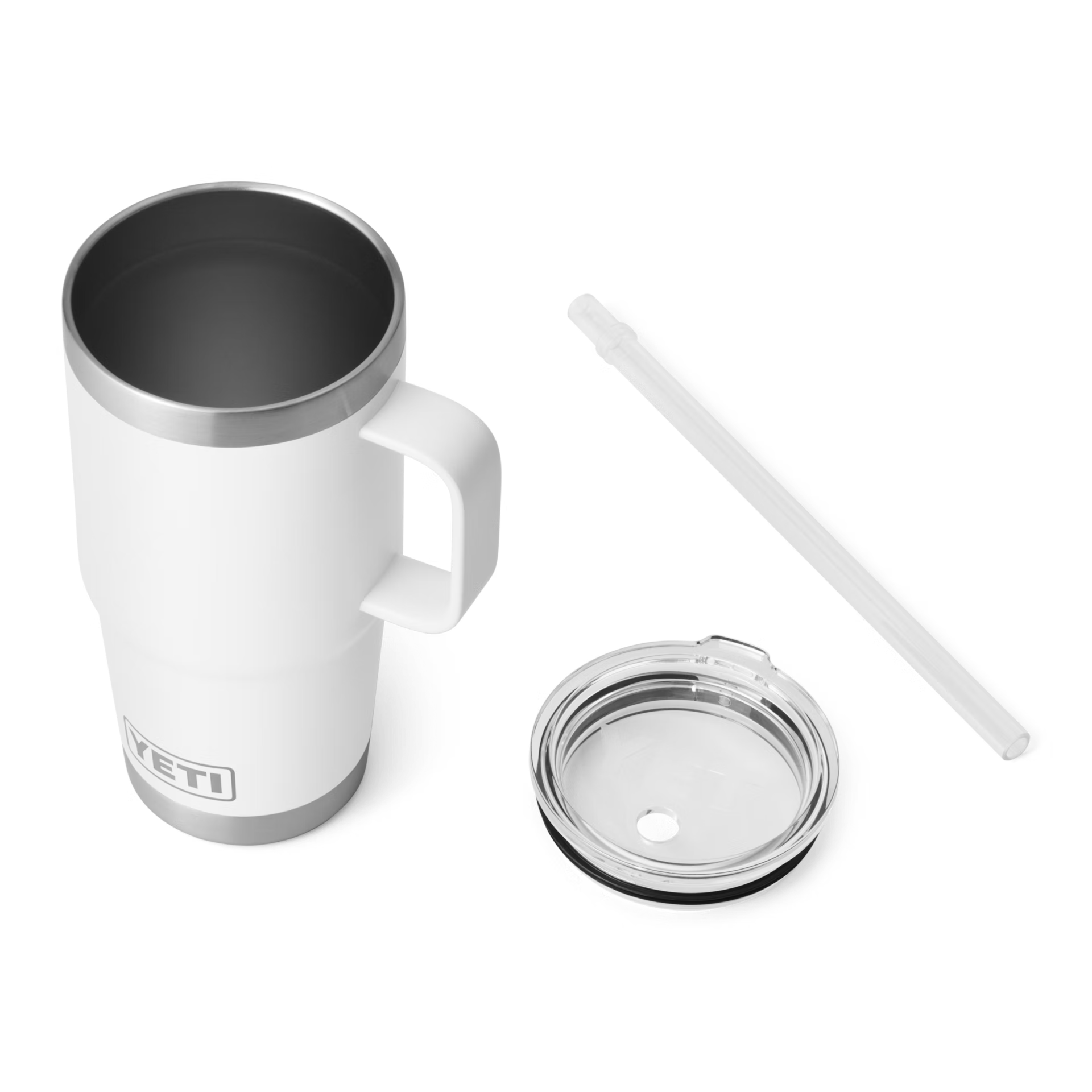 YETI Rambler 25 oz Straw Mug isotherme 739 ml blanc