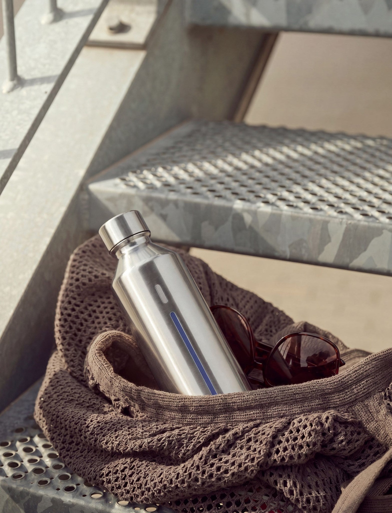 Stelton Brus bouteille gazéifiante 800 ml inox