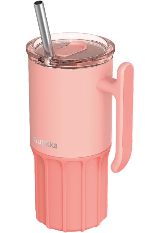 Quokka Umi Peachy Pink mug isotherme 720 ml inox