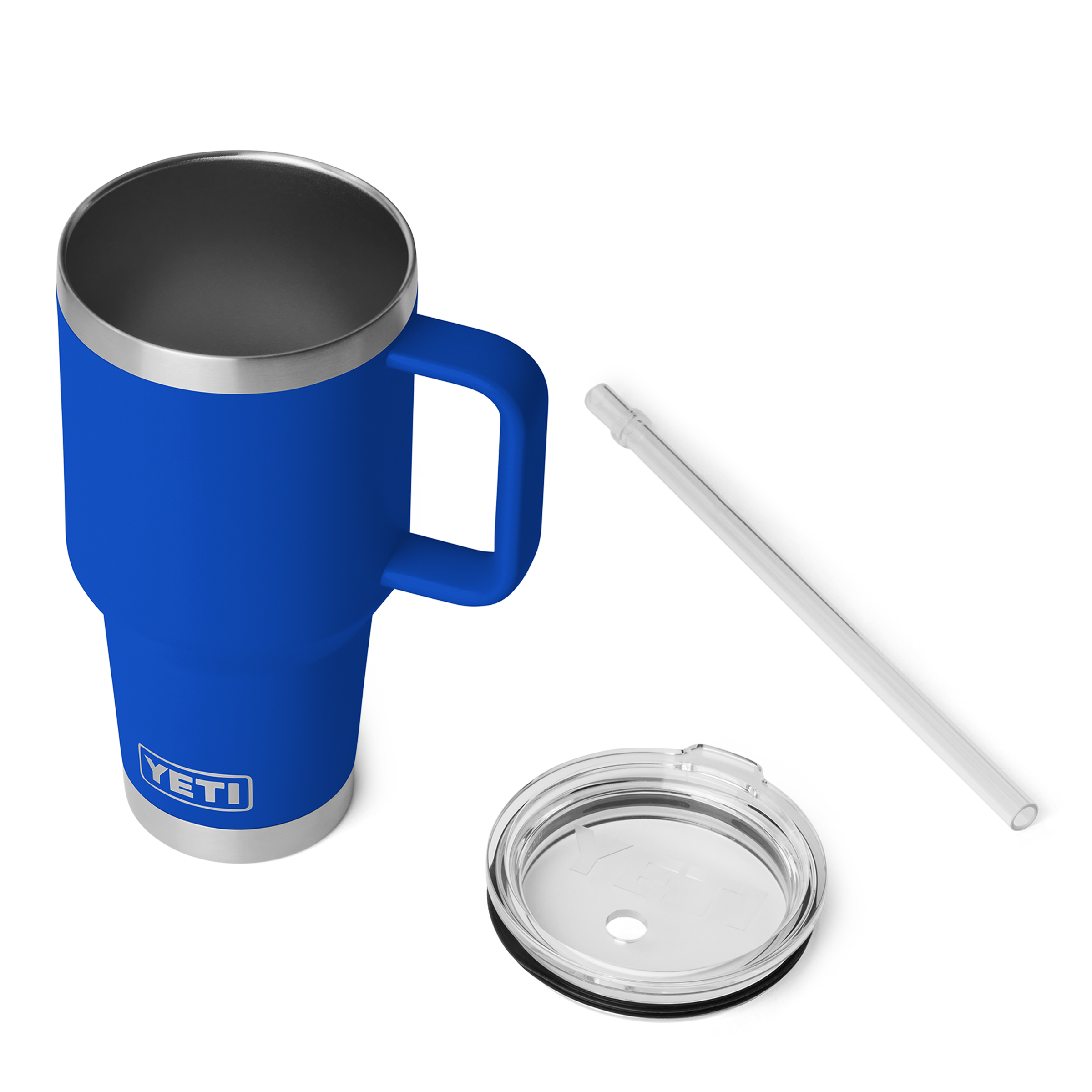 YETI Rambler 35 oz mug paille isotherme Royal Blue 1 l