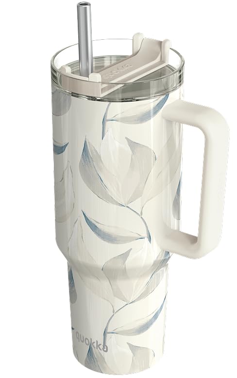 Quokka Stream Cotton XL 1200 ml mug isotherme paille