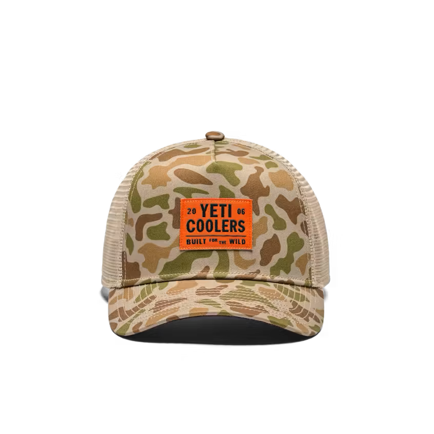 YETI Coolers Casquette Camo Trucker Hat