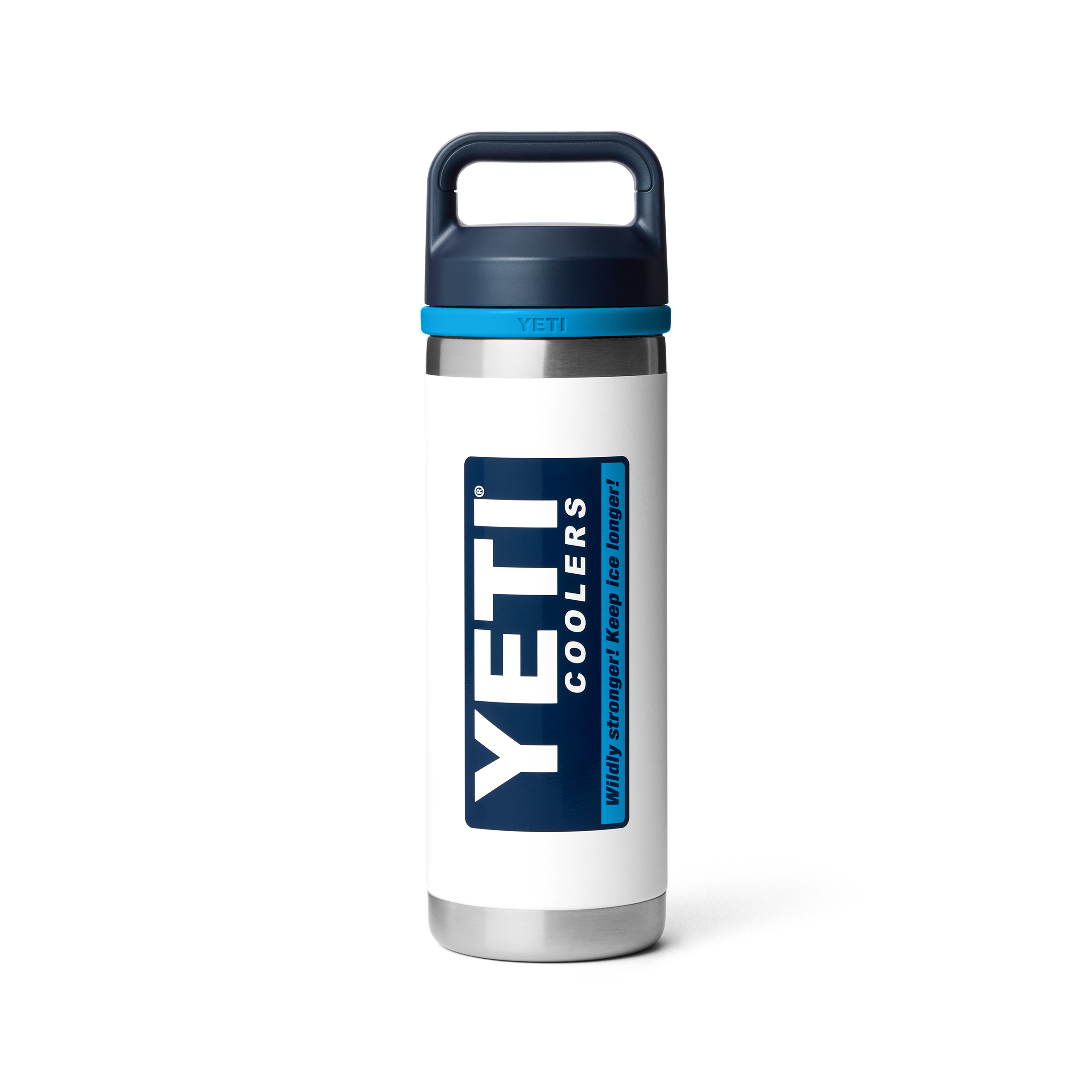 YETI Rambler Gourde isotherme 532 ml White/Blue