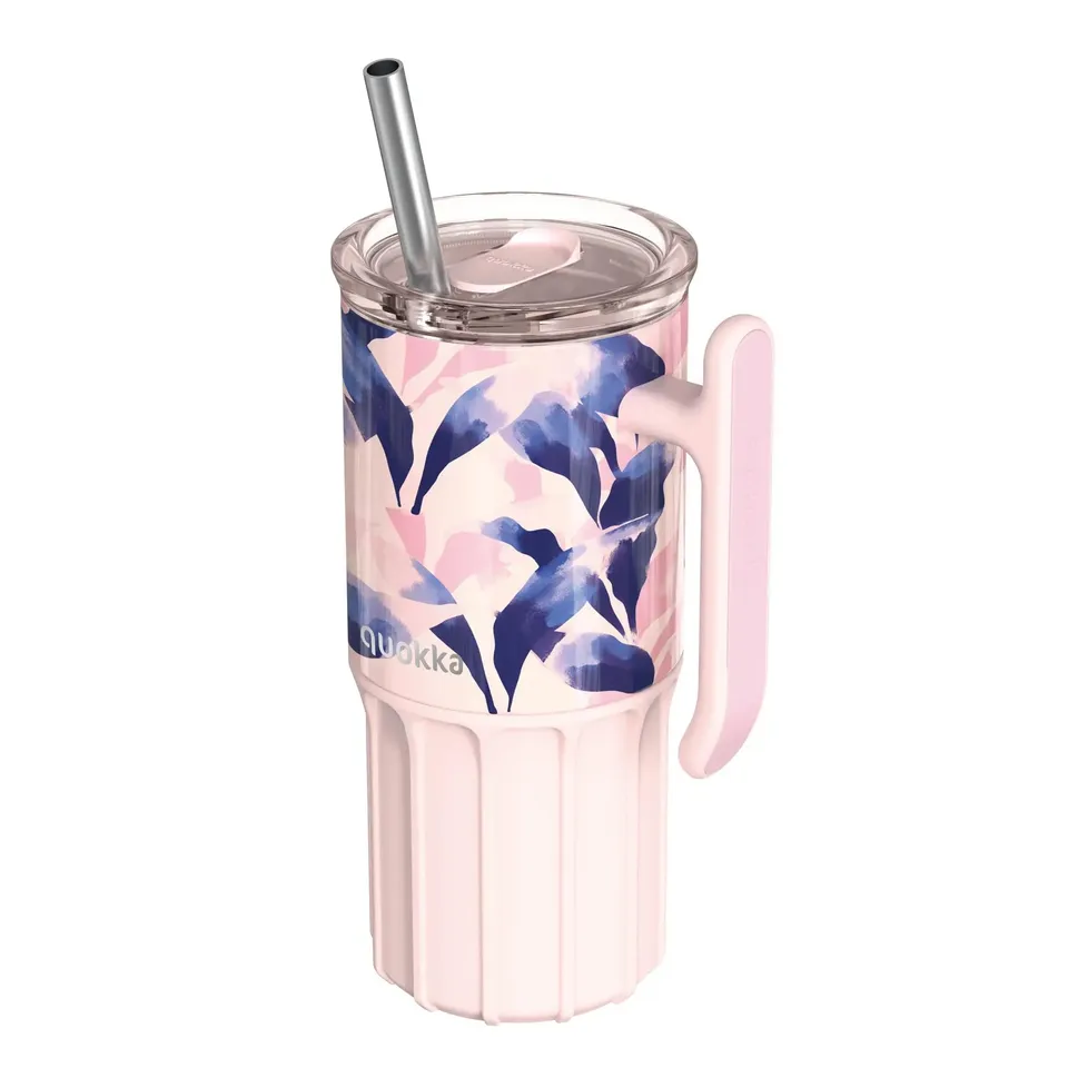 Quokka Umi Mug Isotherme Blue Feather 720 ml Inox