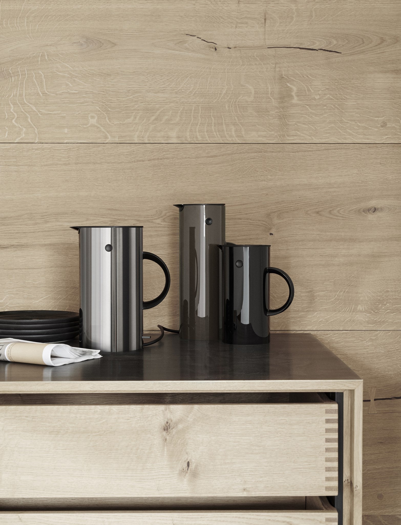 Stelton EM77 verseuse isotherme 1 litre verre
