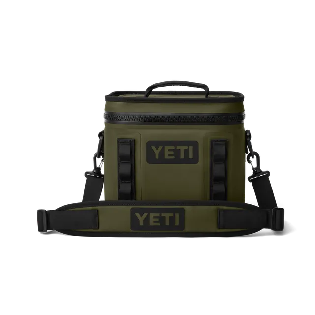 YETI Hopper Flip 8 sac isotherme olive 11 canettes