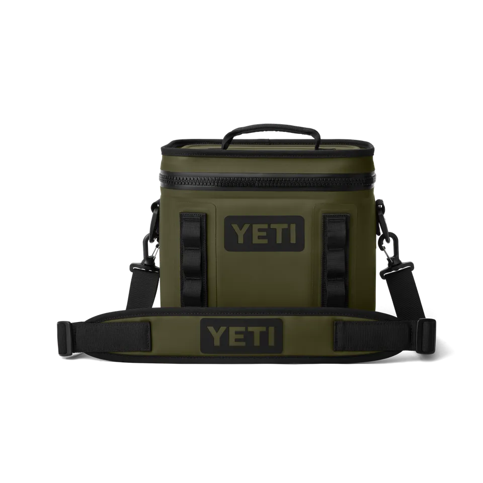 YETI Hopper Flip 8 sac isotherme olive 11 canettes