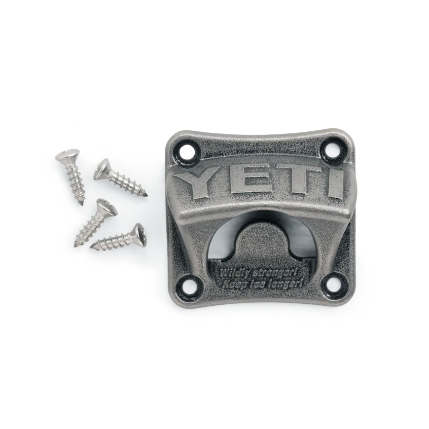 YETI Wall Mount décapsuleur mural inox Stainless Steel