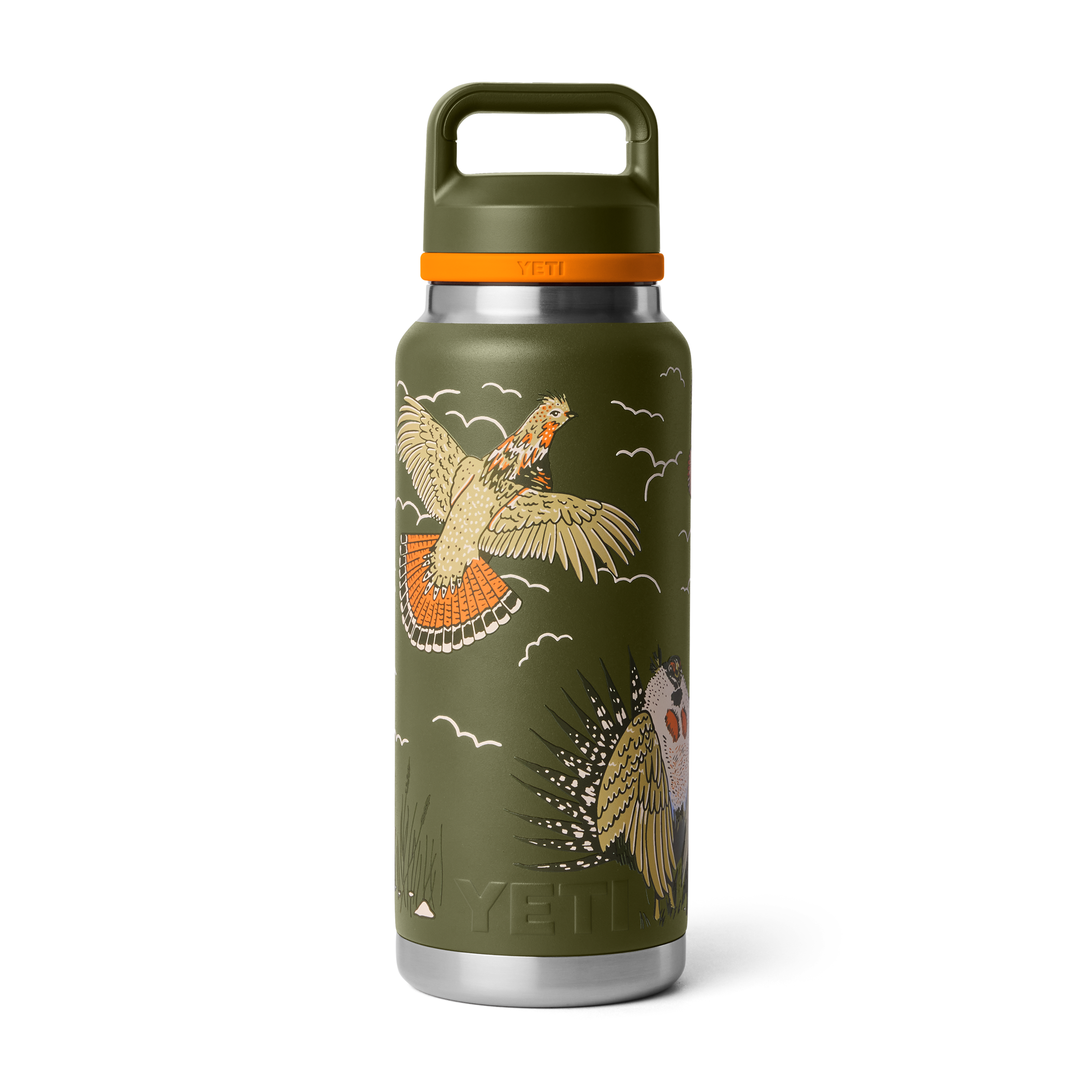 YETI Rambler 36 oz Bouteille 1 L Upland Bird Olive isotherme